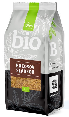 Сахар Bufo Eko кокосовый био, 400г Сахар Bufo Eko кокосовый био, 400г