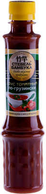 Соус томатный Стебель Бамбука По-грузински, 280г Соус томатный Стебель Бамбука По-грузински, 280г