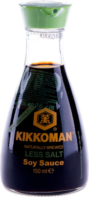 Соус соевый Kikkoman Less Salt диспенсер, 150мл Соус соевый Kikkoman Less Salt диспенсер, 150мл