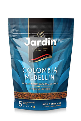 Кофе Jardin Colombia Medellin растворимый сублимированный, 150г Кофе Jardin Colombia Medellin растворимый сублимированный, 150г