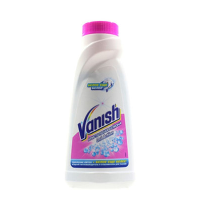Пятновыводитель и отбеливатель Vanish Gold Oxi Action Кристальная белизна, 450мл Пятновыводитель и отбеливатель Vanish Gold Oxi Action Кристальная белизна, 450мл