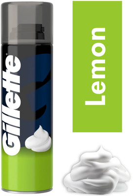 Пена для бритья Gillette Lemon Lime, 200мл Пена для бритья Gillette Lemon Lime, 200мл