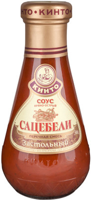 Соус Кинто Сацебели застольный пряно-острый, 300г Соус Кинто Сацебели застольный пряно-острый, 300г
