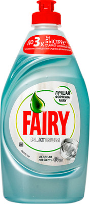 Средство для мытья посуды Fairy ледяная свежесть, 430мл Средство для мытья посуды Fairy ледяная свежесть, 430мл
