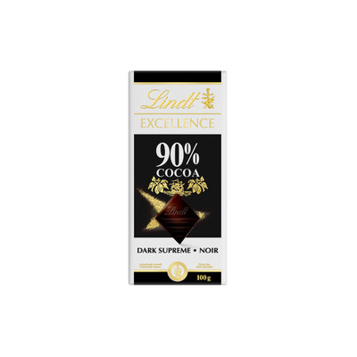 Шоколад Lindt Excellence 90%, 100г Шоколад Lindt Excellence 90%, 100г
