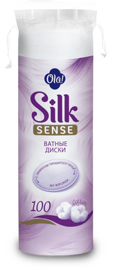 Диски ватные Ola! Silk Sense, 100шт Диски ватные Ola! Silk Sense, 100шт