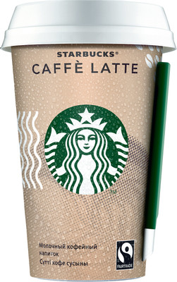 Напиток молочно-кофейный Starbucks Latte ультрапастеризованный 2.6%, 220мл Напиток молочно-кофейный Starbucks Latte ультрапастеризованный 2.6%, 220мл