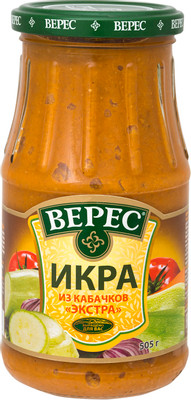 Икра Верес кабачковая экстра, 505г Икра Верес кабачковая экстра, 505г
