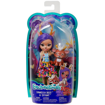 Кукла Enchantimals с любимой зверюшкой DVH87 Кукла Enchantimals с любимой зверюшкой DVH87