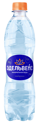 Вода Эдельвейс минеральная газированная, 500мл Вода Эдельвейс минеральная газированная, 500мл