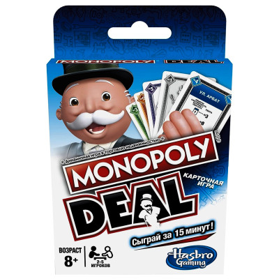 Игра настольная Monopoly Сделка карточная E31131210 Игра настольная Monopoly Сделка карточная E31131210