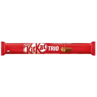 Шоколад молочный KitKat с хрустящей вафлей, 87г Шоколад молочный KitKat с хрустящей вафлей, 87г