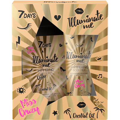 Подарочный набор 7 Days Illuminate Me Miss Crazy Подарочный набор 7 Days Illuminate Me Miss Crazy