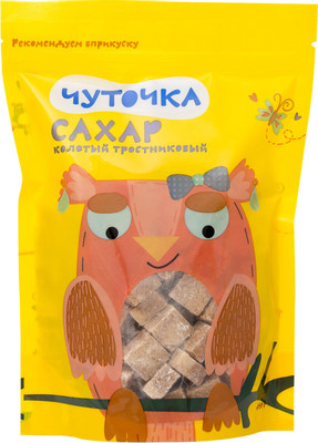 Сахар Чуточка тростниковый прессованный кусковой колотый, 420г Сахар Чуточка тростниковый прессованный кусковой колотый, 420г