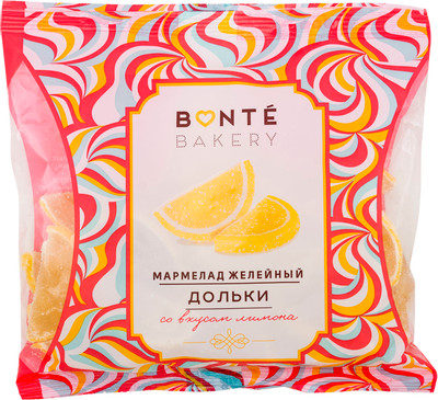 Мармелад Bonte Bakery желейный лимон, 300г Мармелад Bonte Bakery желейный лимон, 300г