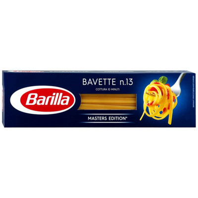 Паста Barilla Bavette n.13 группа А высший сорт, 450г Паста Barilla Bavette n.13 группа А высший сорт, 450г