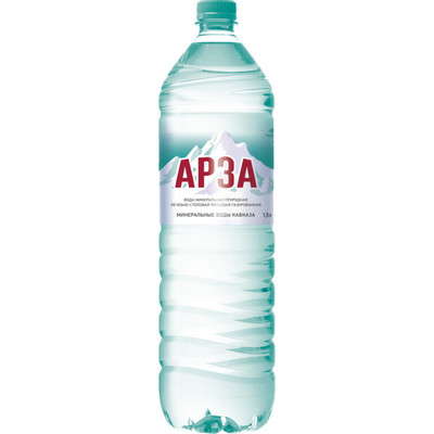 Вода Арза минеральная лечебно-столовая газированная, 1.5л Вода Арза минеральная лечебно-столовая газированная, 1.5л