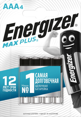 Батарейки Energizer Maximum ААА LR03, 4шт Батарейки Energizer Maximum ААА LR03, 4шт
