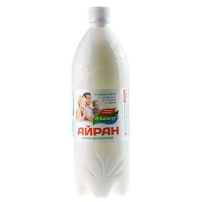 Айран G-balance газированный 1%, 1л Айран G-balance газированный 1%, 1л
