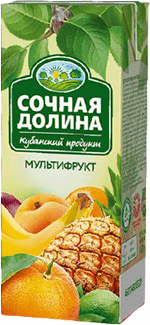 Напиток сокосодержащий Сочная Долина мультифруктовый, 200мл Напиток сокосодержащий Сочная Долина мультифруктовый, 200мл
