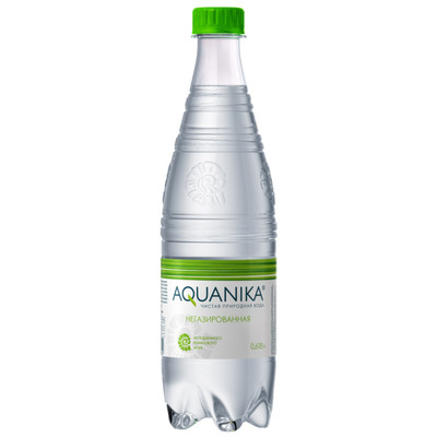 Вода Aquanika минеральная питьевая столовая негазированная, 618мл Вода Aquanika минеральная питьевая столовая негазированная, 618мл