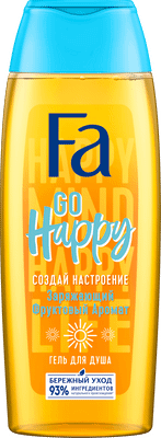 Гель для душа Fa Go Happy Создай настроение, 250мл Гель для душа Fa Go Happy Создай настроение, 250мл