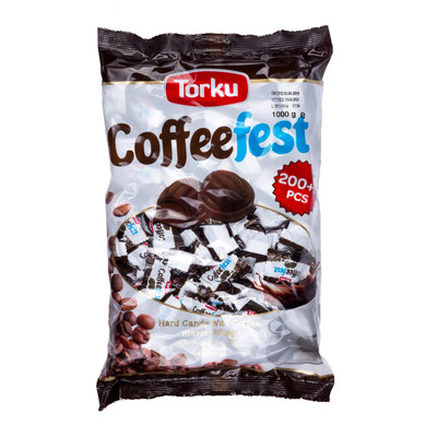 Карамель Torku Coffeefest с кофейной начинкой, 1кг Карамель Torku Coffeefest с кофейной начинкой, 1кг