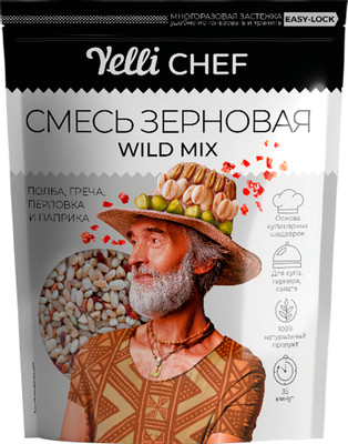 Смесь зерновая Yelli Chef Wild Mix, 350г Смесь зерновая Yelli Chef Wild Mix, 350г
