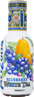 Холодный чай AriZona белый со вкусом черники, 500мл Холодный чай AriZona белый со вкусом черники, 500мл