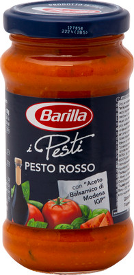 Соус Barilla Pesto Rosso с томатами и базиликом, 200г Соус Barilla Pesto Rosso с томатами и базиликом, 200г