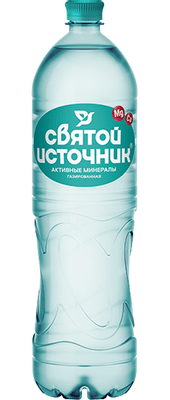 Вода Святой источник Активные минералы минеральная питьевая газированная, 1.5л Вода Святой источник Активные минералы минеральная питьевая газированная, 1.5л