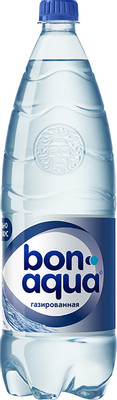Вода Bonaqua питьевая газированная, 1.5л Вода Bonaqua питьевая газированная, 1.5л