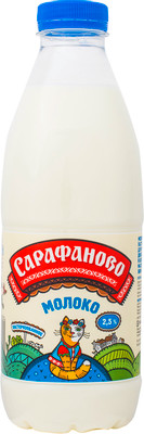 Молоко Сарафаново детское пастеризованное 2.5%, 930мл Молоко Сарафаново детское пастеризованное 2.5%, 930мл