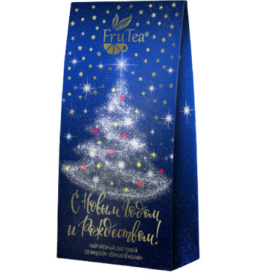 Чай Fru Tea Рождественская ёлка чёрный с добавками, 50г Чай Fru Tea Рождественская ёлка чёрный с добавками, 50г