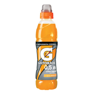 Напиток Gatorade Orange спортивный со вкусом апельсина, 500мл Напиток Gatorade Orange спортивный со вкусом апельсина, 500мл