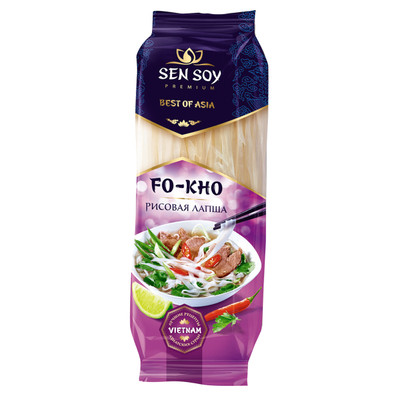 Лапша Sen Soy Fo-Kho рисовая, 200г Лапша Sen Soy Fo-Kho рисовая, 200г