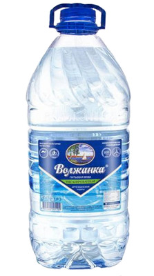 Вода Волжанка питьевая высшей категории негазированная, 5л Вода Волжанка питьевая высшей категории негазированная, 5л