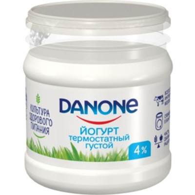 Йогурт Danone термостатный кокос 3.3%, 160г Йогурт Danone термостатный кокос 3.3%, 160г