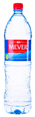 Вода Mever минеральная природная питьевая негазированная, 1.5л Вода Mever минеральная природная питьевая негазированная, 1.5л