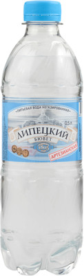 Вода Липецкий бювет артезианская питьевая негазированная, 500мл Вода Липецкий бювет артезианская питьевая негазированная, 500мл