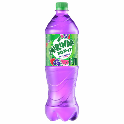 Напиток Mirinda Mix-It арбуз, ягоды сильногазированный, 1л Напиток Mirinda Mix-It арбуз, ягоды сильногазированный, 1л