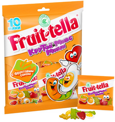 Мармелад Fruittella Крутой микс мини жевательный, 200г Мармелад Fruittella Крутой микс мини жевательный, 200г