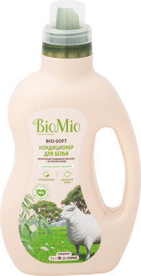 Кондиционер для белья BioMio Bio-Soft с эфирным маслом эвкалипта, 1л Кондиционер для белья BioMio Bio-Soft с эфирным маслом эвкалипта, 1л